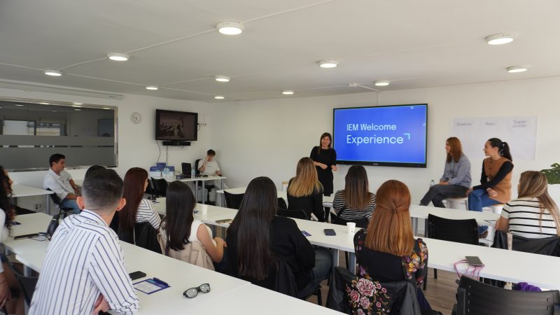 Carmen Tarín, Directora General, destaca todo lo que implica la “Experiencia IEM”